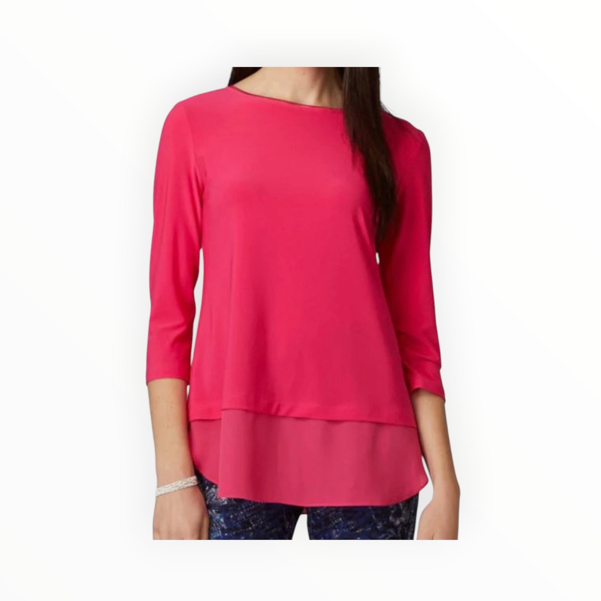 Joseph Ribkoff Draped Sleeveless Top - Hydrangea