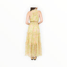 Christy Lynn Amanda Dress - Lime Leopard