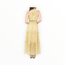 Christy Lynn Amanda Dress - Lime Leopard