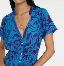 Poupette St. Barth Becky Dress - Blue Gauguin