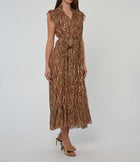 Love The Label Cassie Dress - Cavalier Python Print
