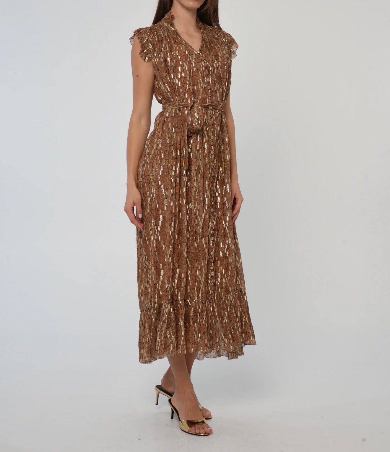 Love The Label Cassie Dress - Cavalier Python Print