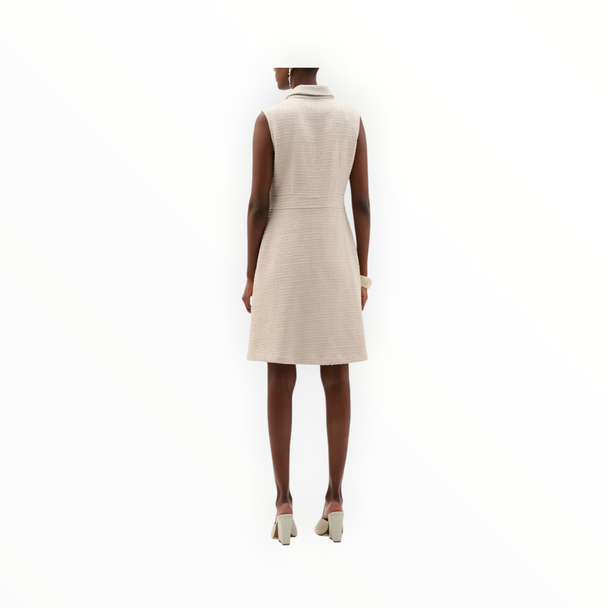 Joseph Ribkoff Front Zip Dress - Moonstone