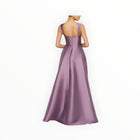 THEIA Zendaya Mikado Gown - Chrome Lavender