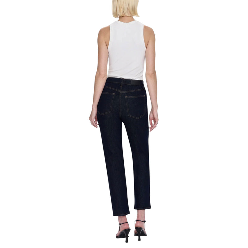 Pistola Bri Ankle High Rise Slim Straight Jean - Nightfall