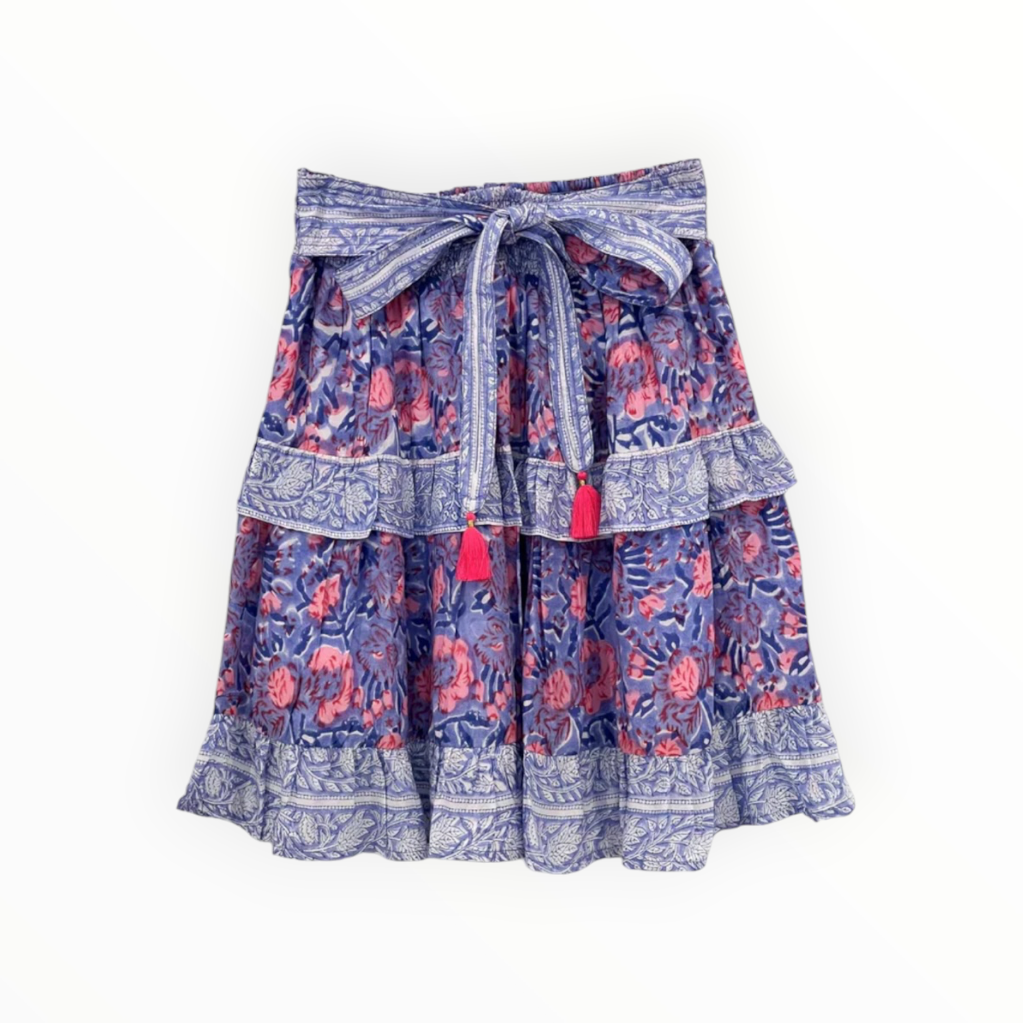 BELL Blake Skirt - Blue/Pink