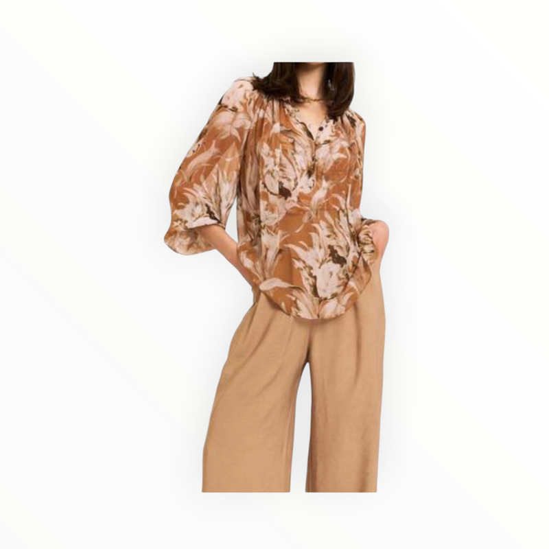 Christy Lynn Karla Blouse - Calla Lily Spice