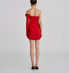 Maygel Coronel Selvaggio Dress - Red