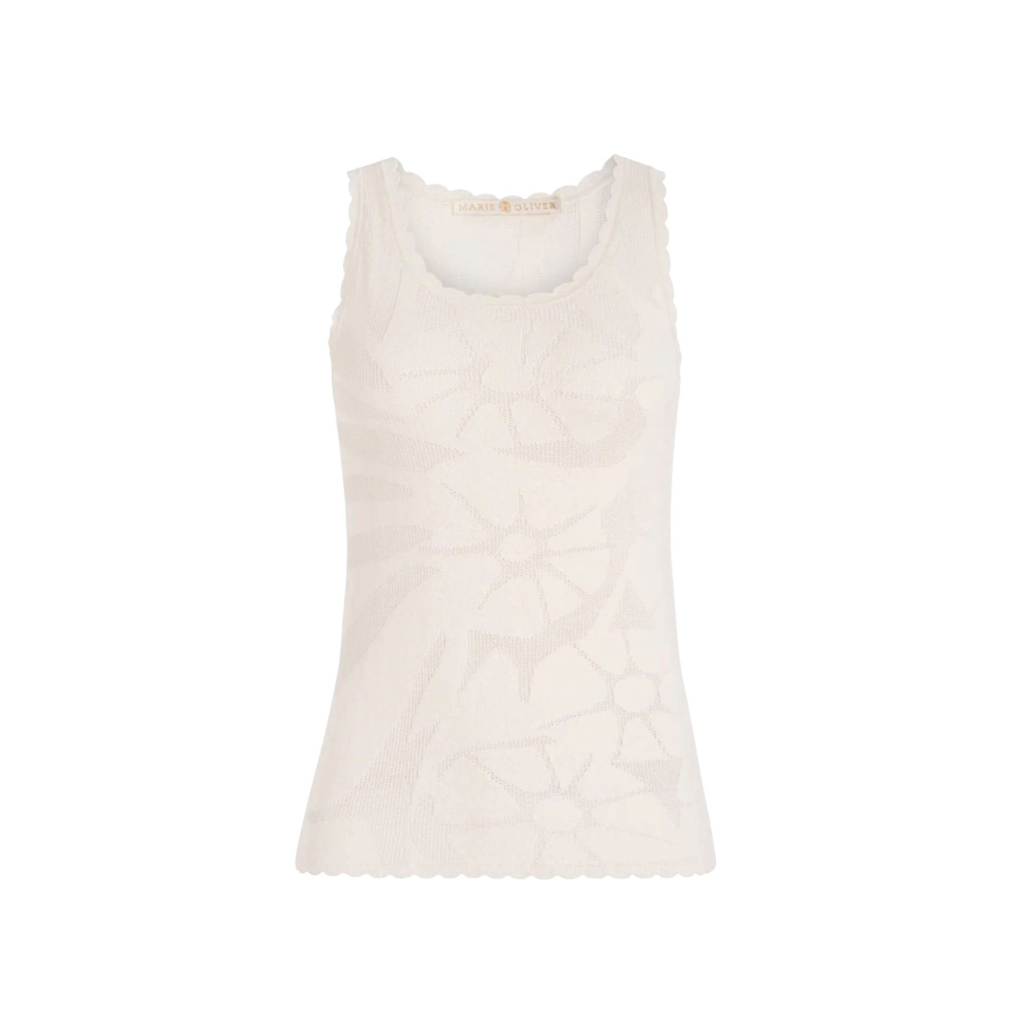 Marie Oliver Lima Top - Pearl