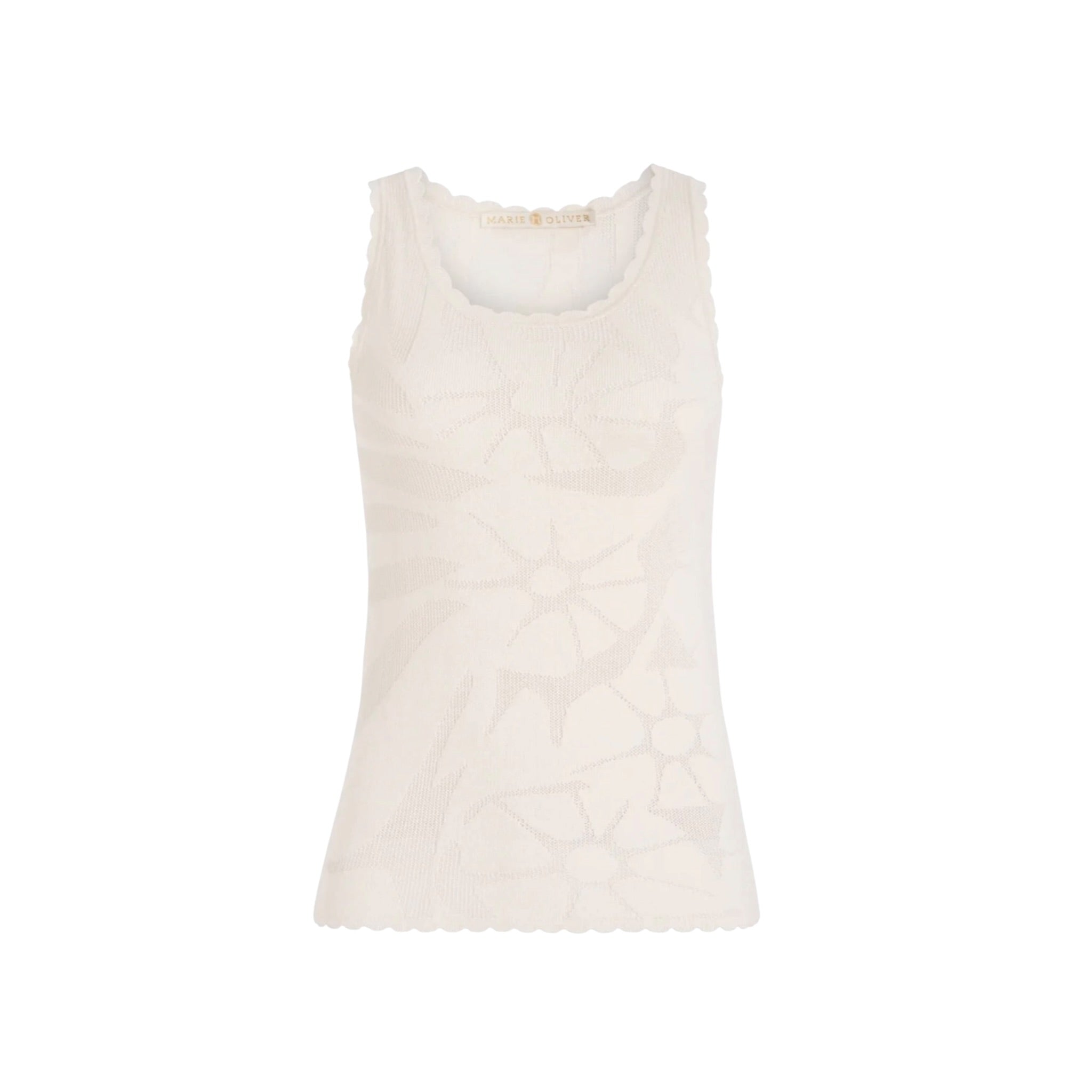Marie Oliver Lima Top - Pearl