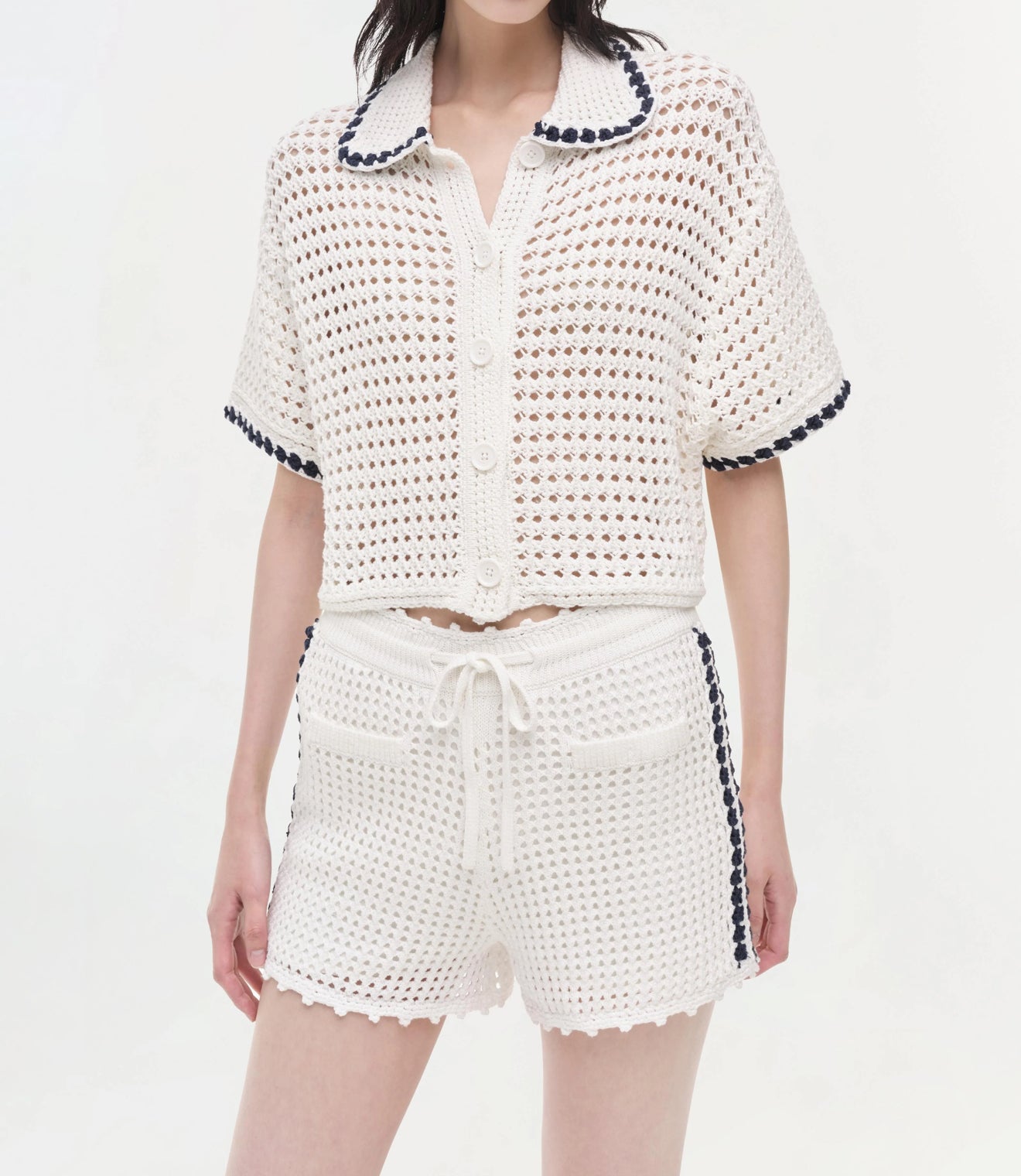 SIMKHAI Hadley Shorts - Ivory