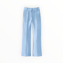 DESTREE Niagara Satin Flared Pants - Blue
