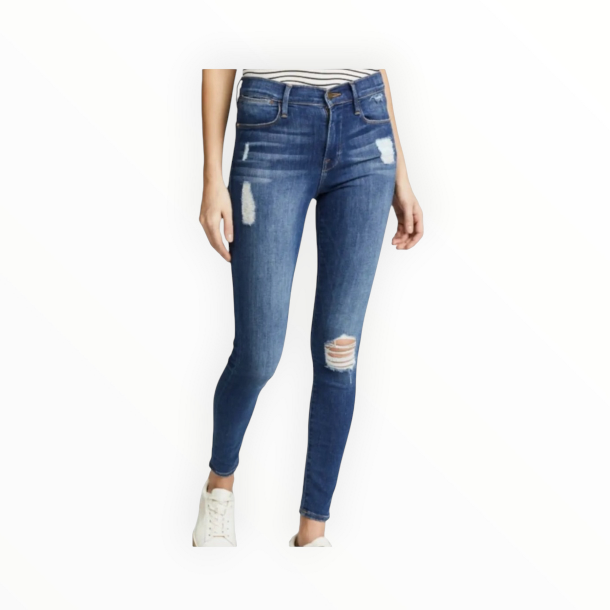 Frame Le High Skinny - Hilltop