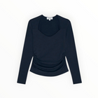 Nation Ltd Millie Tee - Navy Night Sky