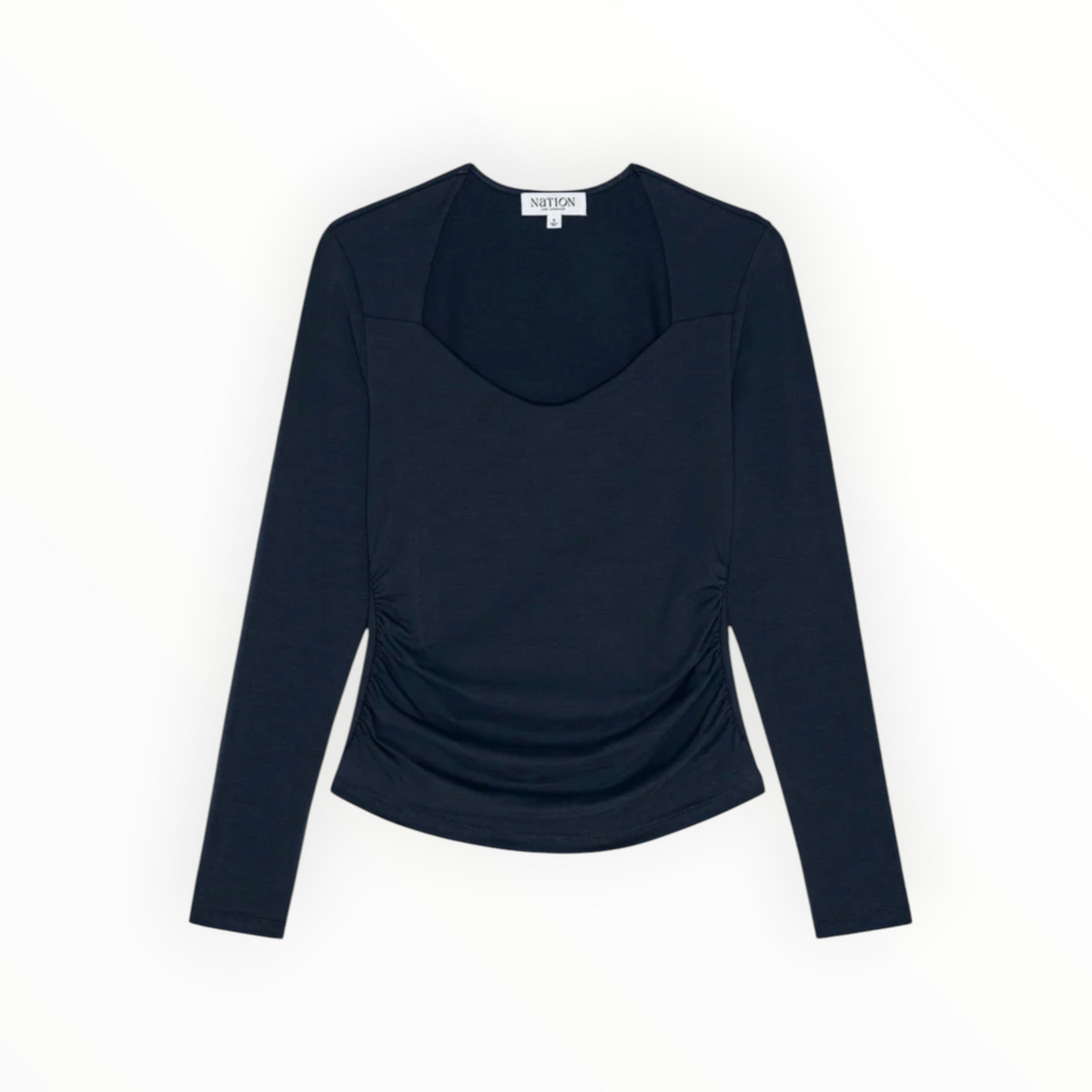 Nation Ltd Millie Tee - Navy Night Sky