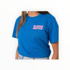 Closed Printed Summer T-Shirt - Oceanic Blue