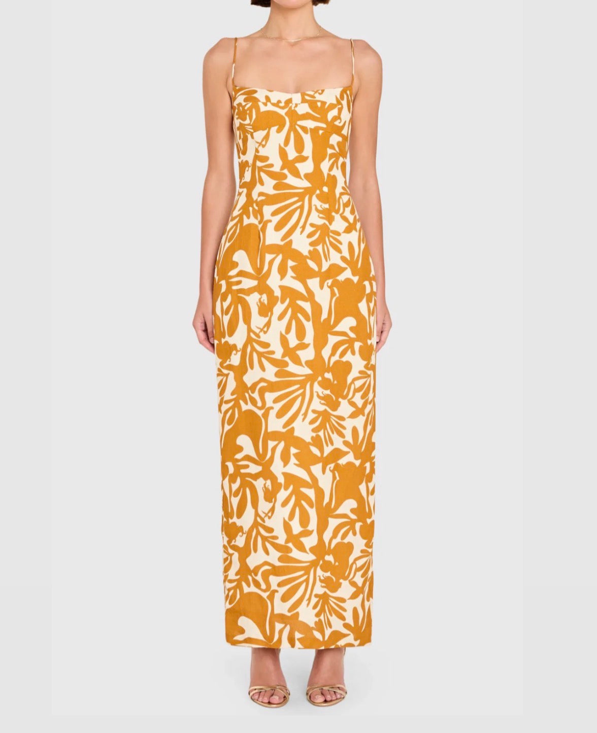 Amanda Uprichard Lawrence Maxi Dress - Botticelli Print