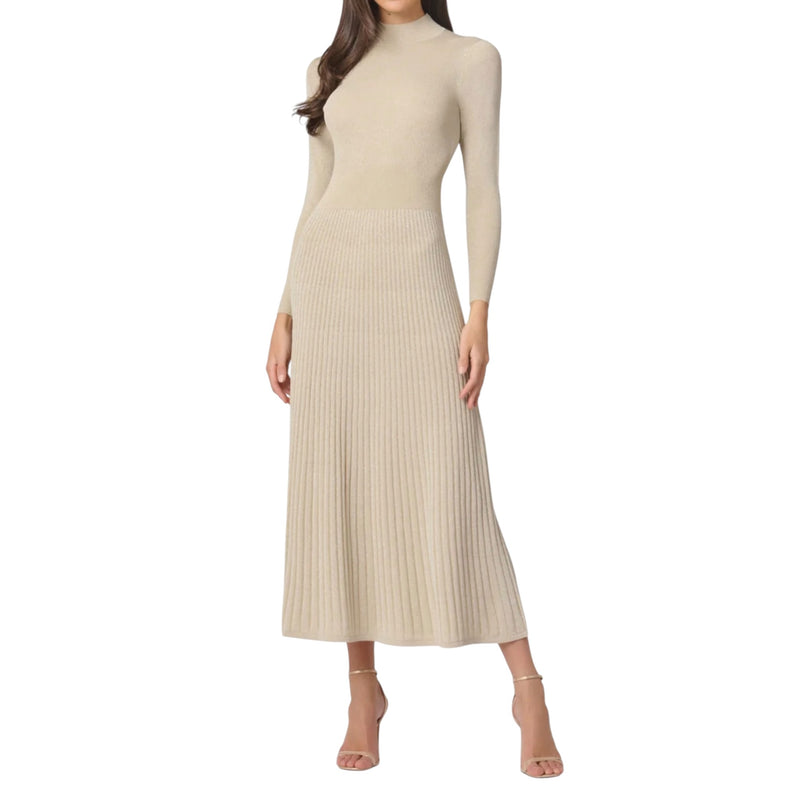 Shoshanna Autumn Dress - Champagne