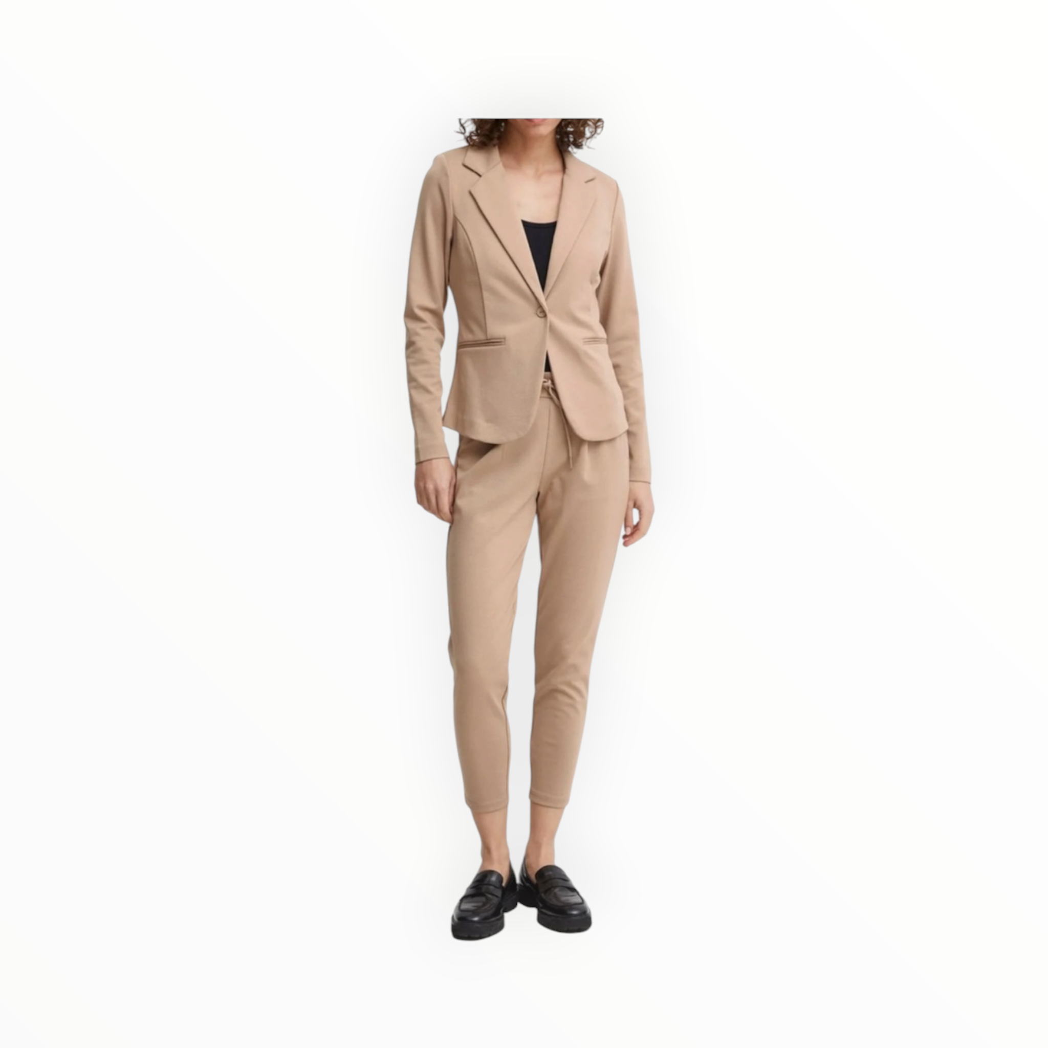ICHI Kate Blazer - Tan
