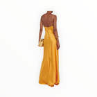 SIMKHAI Finley Satin Gown - Gold