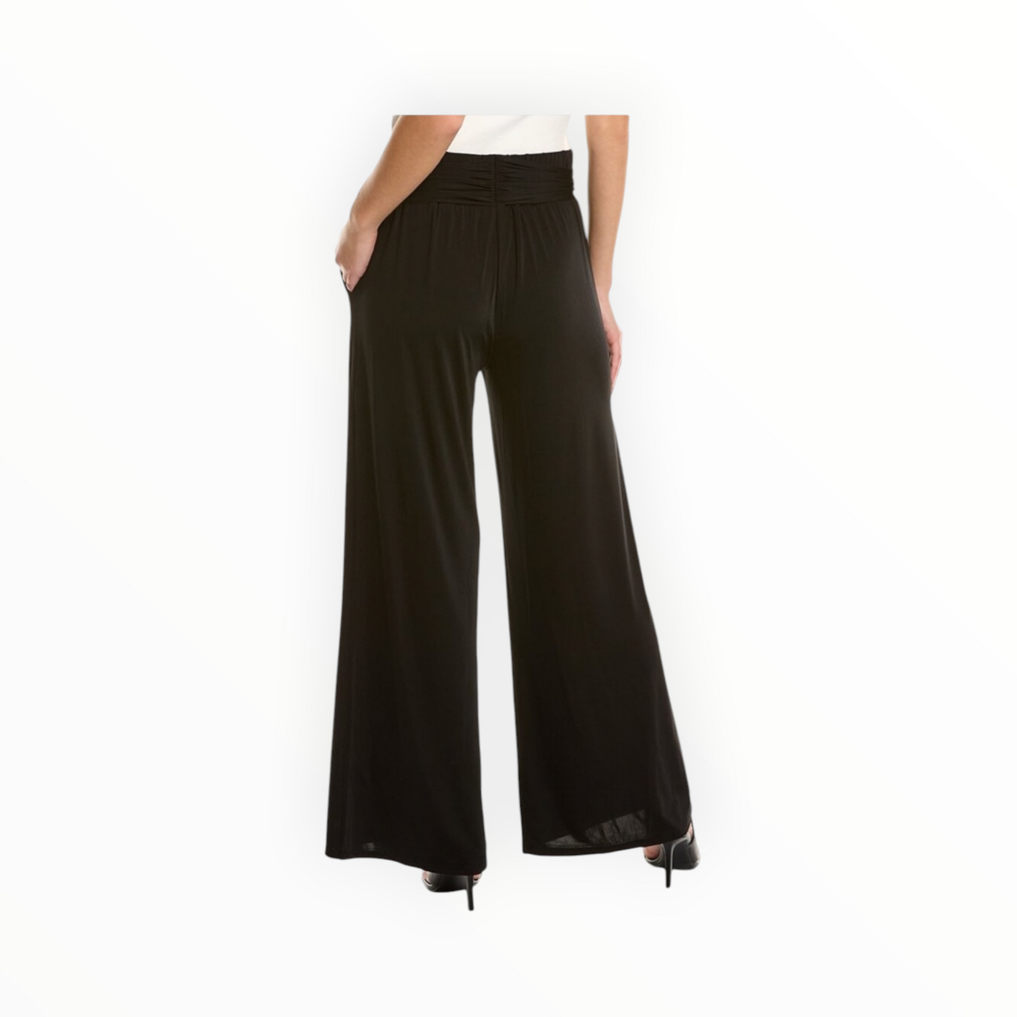 Krisa High Waist Pant - Black