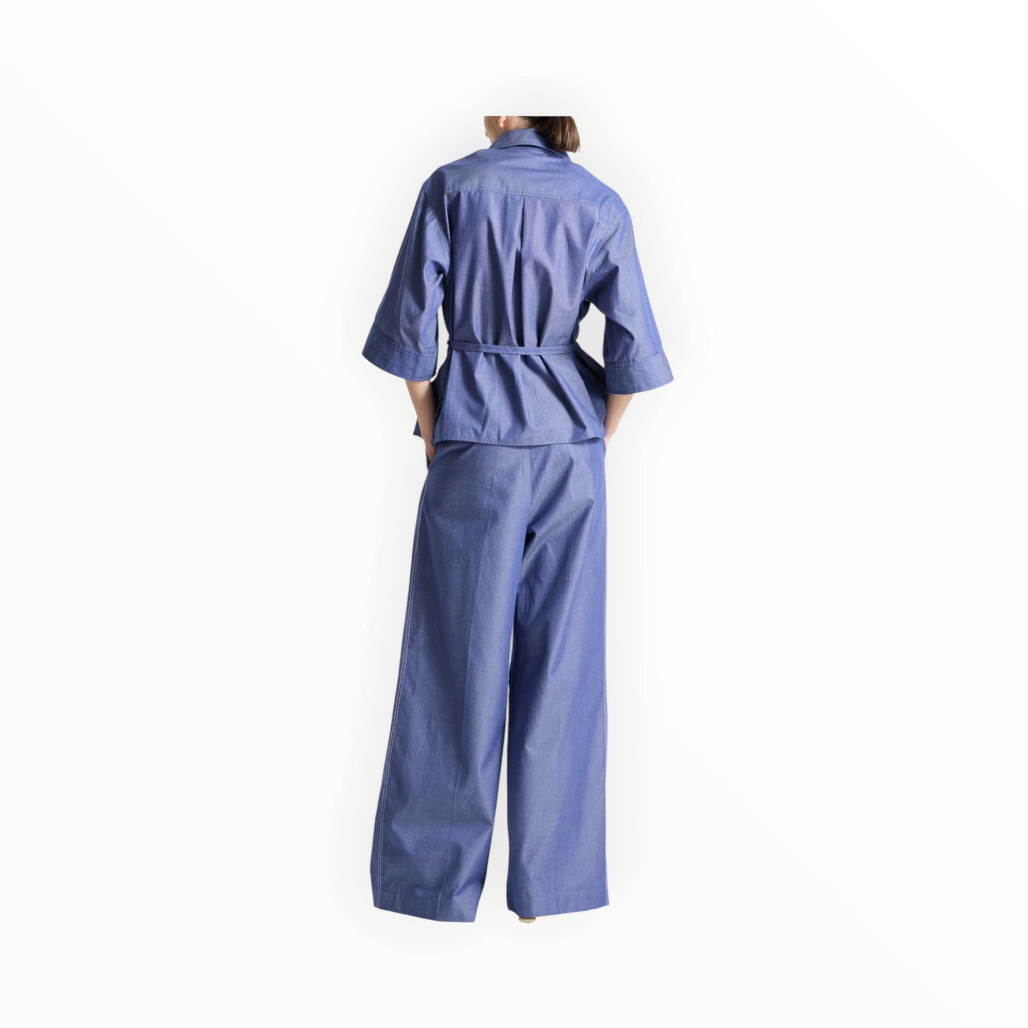 saint art Raegan Blouse - Chambray