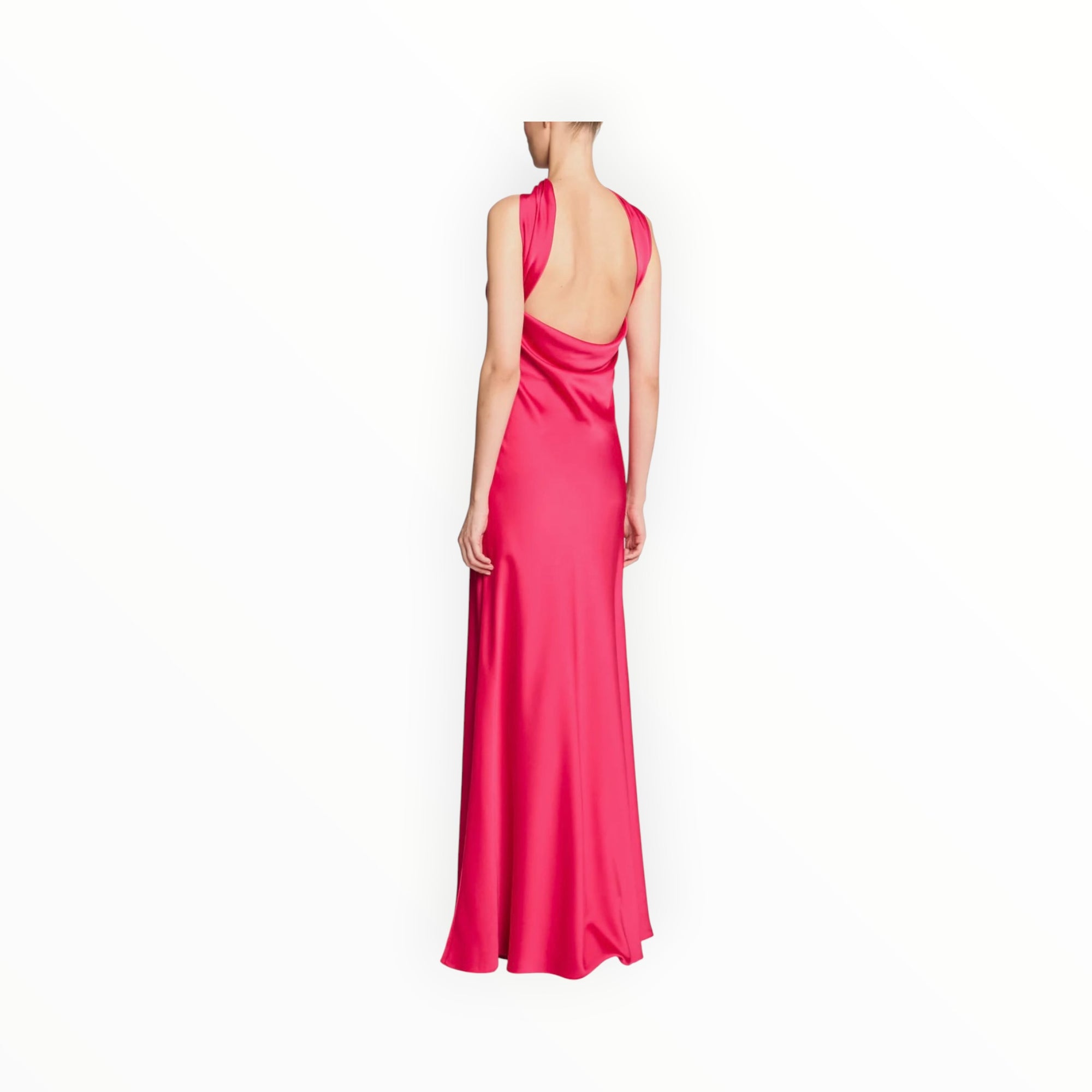 Halston Vali Crepe Gown - Opera