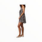 Steve Madden Lisandra Floral Mini Dress - Forest Green
