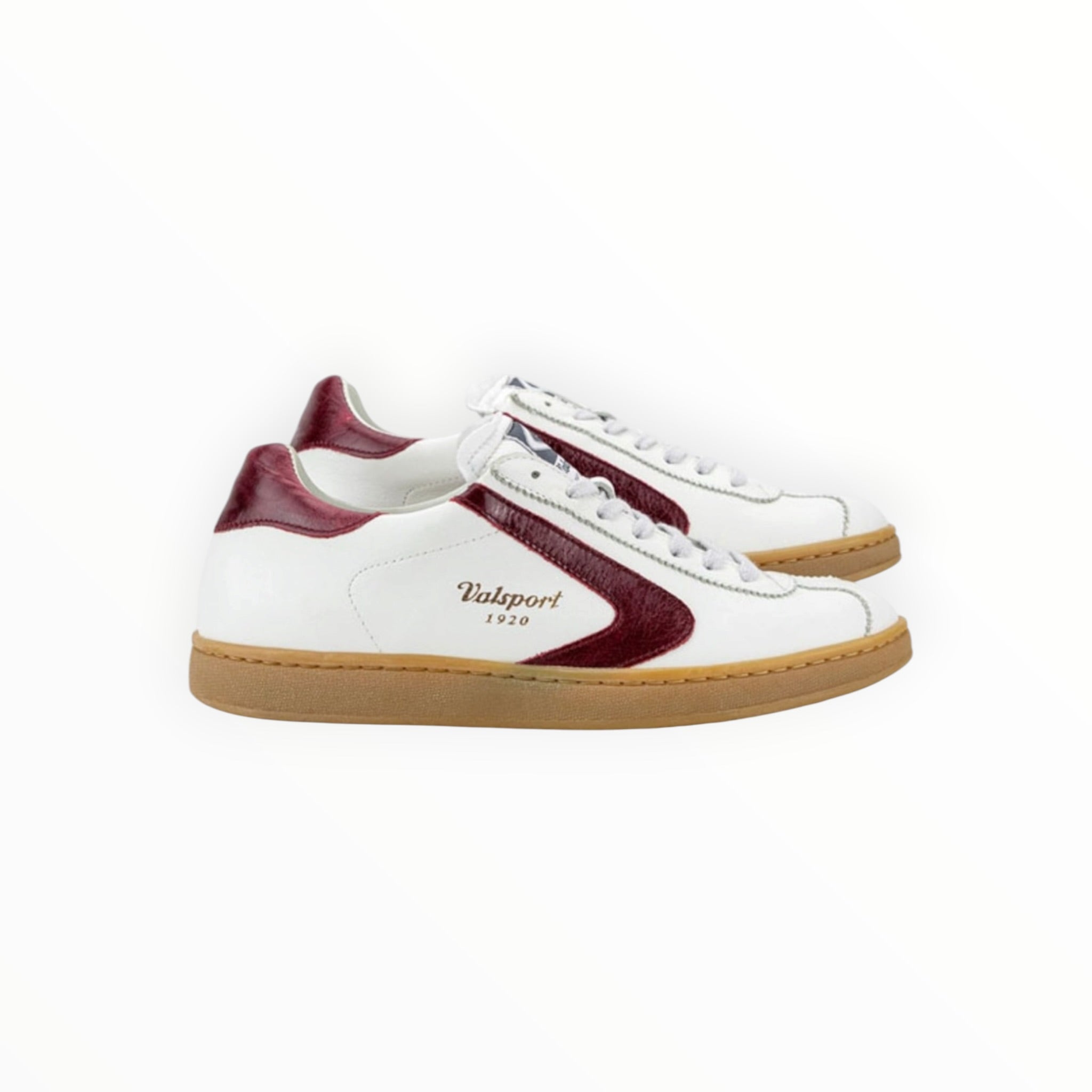 Valsport Olimpia Leather Sneakers - Red/White
