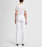 7 For All Mankind Slim Illusion Kimmie Straight - Luxe White