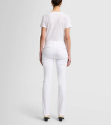 7 For All Mankind Slim Illusion Kimmie Straight - Luxe White