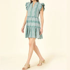 Omika Wilora Mini Dress - Satari Seaglass