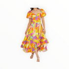 Alivia Laura Dress - Colorblock Multi
