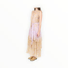 Christy Lynn Christian Dress- Falling Floral Mauve