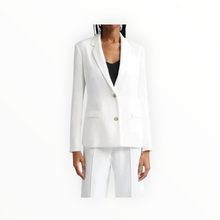 ATM Crepe Twill Blazer - Chalk