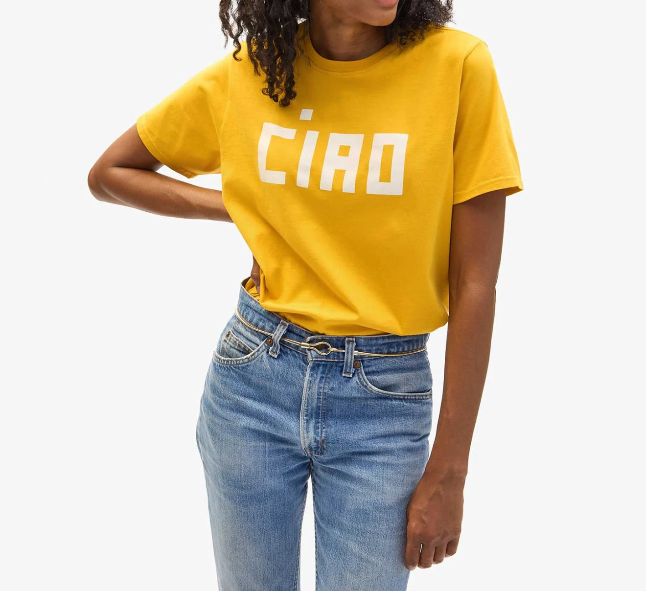 Clare V. Original Tee - Marigold