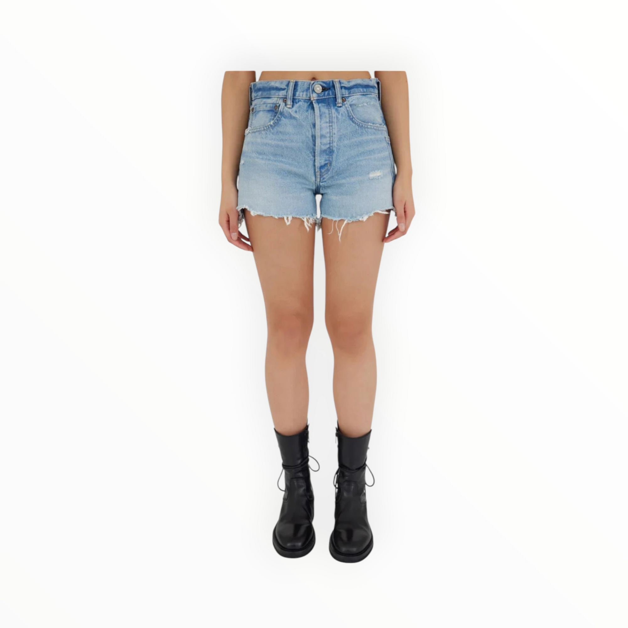 Moussy Vintage Mckendree Shorts - Light Blue