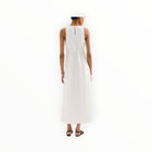 Nude Lucy Thilda Linen Maxi Dress - Cream