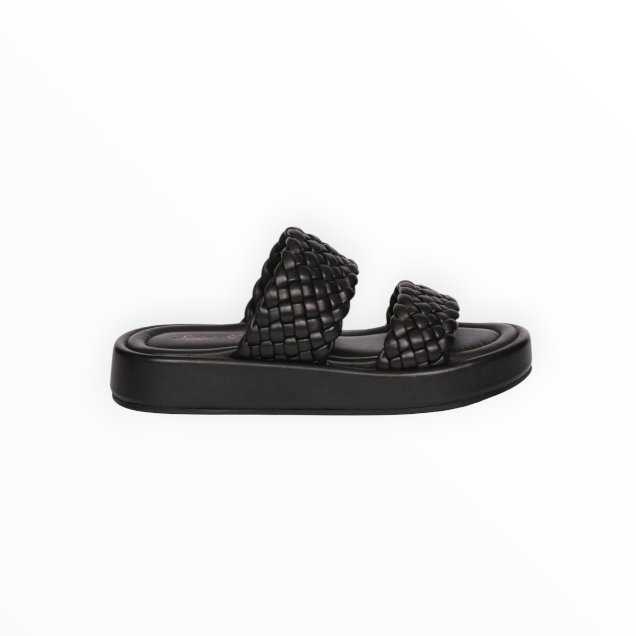 Saint G Christina Slides - Black