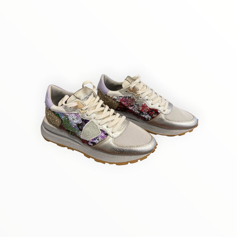 Philippe Model Tropez Haute Low-Top Sneakers - Violet