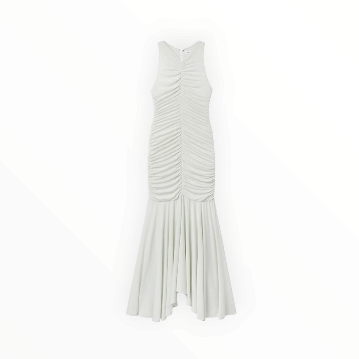 A.L.C. Ayla Ruched Knit Midi Dress - Pale Mint
