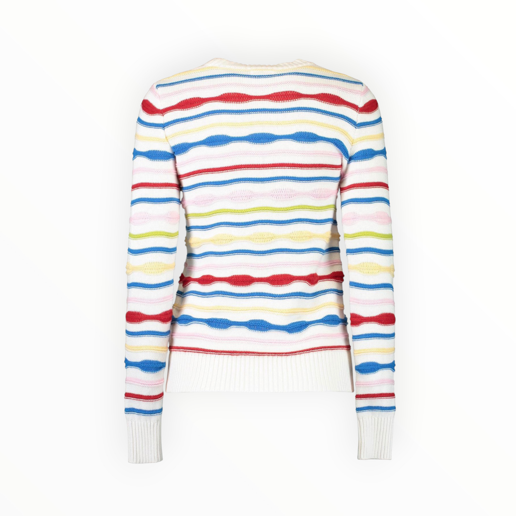 Minnie Rose Novelty Stripe Crew - Multi Combo