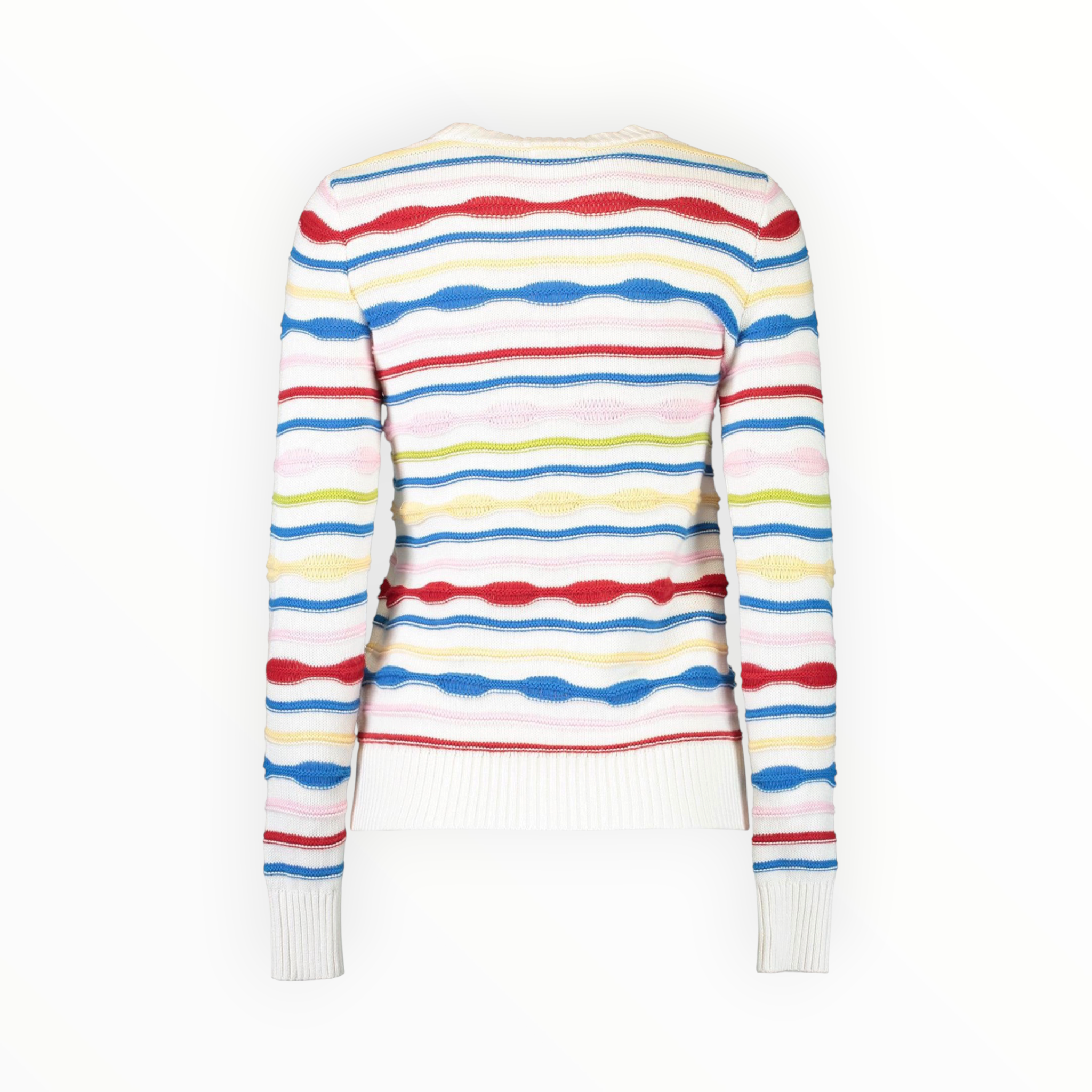 Minnie Rose Novelty Stripe Crew - Multi Combo