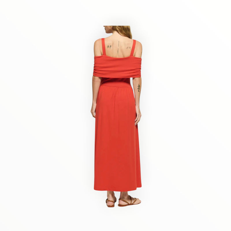 Nation Ltd Tamaira Dress - Aurora Red