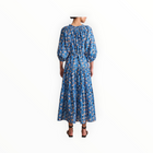 Apiece Apart Long Sleeve UVA Dress - Florette Blue