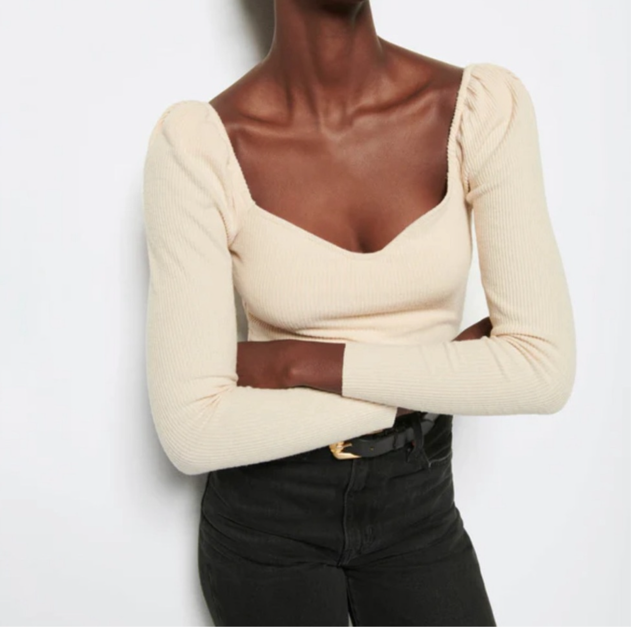 Nation Ltd Ashlyn Top - White Chocolate