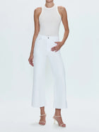 Pistola Lana High Rise Ultra Wide Leg Jean - Vivid White