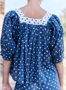 SZ Blockprints Viti Top - Polka Dots