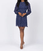 Shoshanna Hallie Dress - Ink Multi