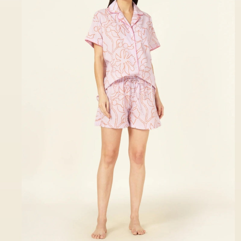 Omika PJ Short Set - Uma Foxglove